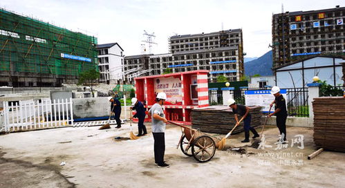 我縣在建工程全力開展生產自救，有序恢復建設施工
